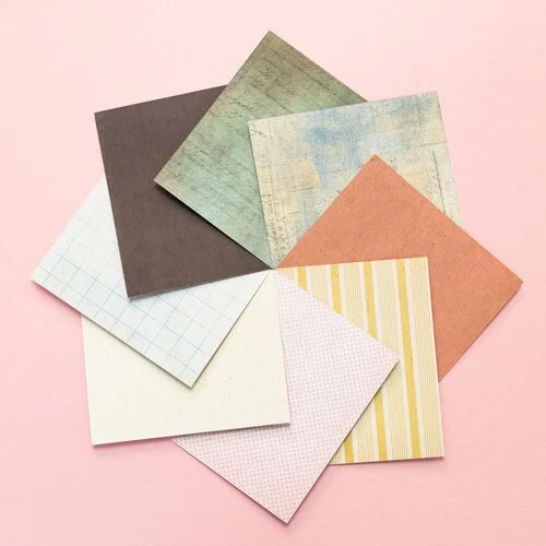 Scrapbook.com - Vintage - Patterned Cardstock Paper Pad - Double Sided - 6x8 - 40 Sheets