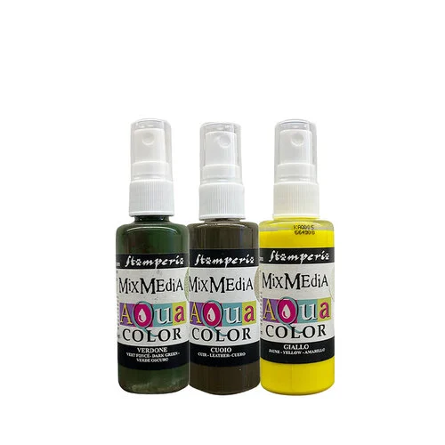 Stamperia - Golden Harmony Collection - Aquacolor - 3 Pack 1 Stamperia - Golden Harmony Collection - Aquacolor - 3 Pack