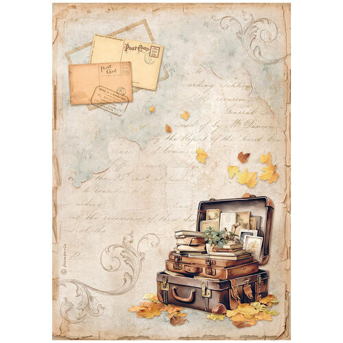 Stamperia - Golden Harmony Collection - A4 Rice Paper - 6 Pack 2 Stamperia - Golden Harmony Collection - A4 Rice Paper - 6 Pack