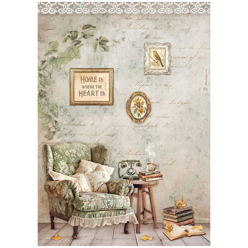 Stamperia - Golden Harmony Collection - A4 Rice Paper - 6 Pack 3 Stamperia - Golden Harmony Collection - A4 Rice Paper - 6 Pack