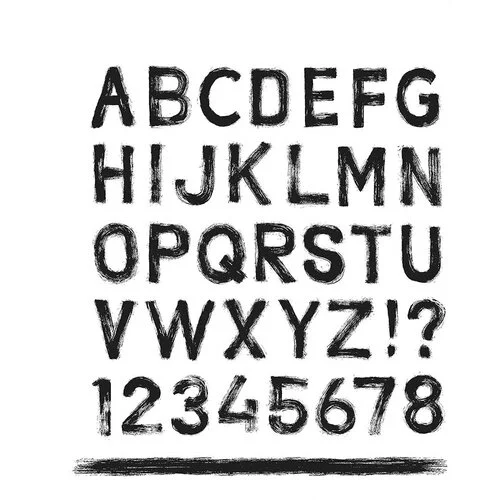 Stampers Anonymous - Tim Holtz - Cling Mounted Rubber Stamp Set - Sign Painter 1 Stampers Anonymous - Tim Holtz - Cling Mounted Rubber Stamp Set - Sign Painter