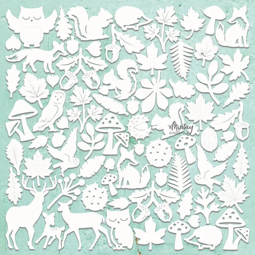 Mintay Papers - Embellishments - Chippies - Autumn 1 Mintay Papers - Embellishments - Chippies - Autumn