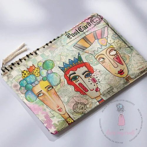 Dress My Craft - Transfer Me - Faces Collage