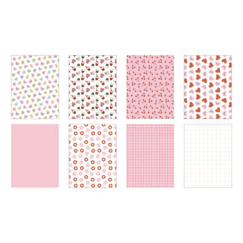 Scrapbook.com - Valentine - Patterned Cardstock Paper Pad - Double Sided - 6x8 - 40 Sheets 2 Scrapbook.com - Valentine - Patterned Cardstock Paper Pad - Double Sided - 6x8 - 40 Sheets