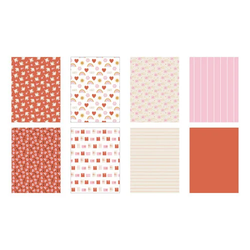 Scrapbook.com - Valentine - Patterned Cardstock Paper Pad - Double Sided - 6x8 - 40 Sheets 3 Scrapbook.com - Valentine - Patterned Cardstock Paper Pad - Double Sided - 6x8 - 40 Sheets