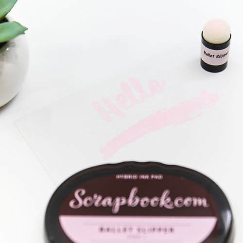 Scrapbook.com - Premium Hybrid Reinker - Ballet Slipper 3 Scrapbook.com - Premium Hybrid Reinker - Ballet Slipper