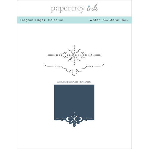 Papertrey Ink - Meta Dies - Elegant Edges - Celestial