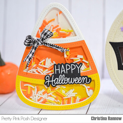 Pretty Pink Posh - Dies - Candy Corn Shaker