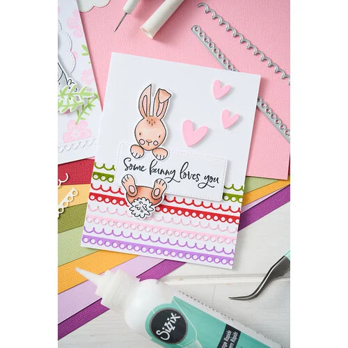 Sizzix - Catherine Pooler Designs - Clear Stamps - Bunny Bits and Blooms 3 Sizzix - Catherine Pooler Designs - Clear Stamps - Bunny Bits and Blooms