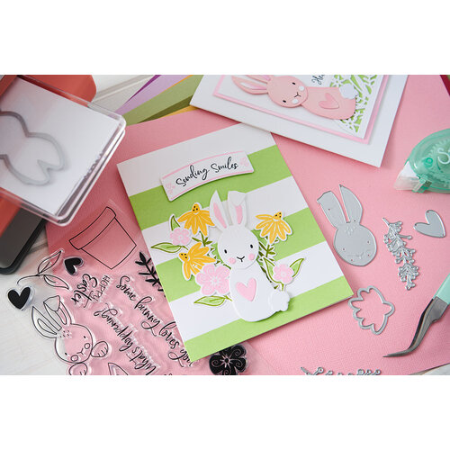 Sizzix - Catherine Pooler Designs - Clear Stamps - Bunny Bits and Blooms 5 Sizzix - Catherine Pooler Designs - Clear Stamps - Bunny Bits and Blooms