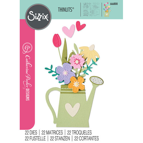 Sizzix - Catherine Pooler Designs - Thinlits Dies - Sprinkled with Love 1 Sizzix - Catherine Pooler Designs - Thinlits Dies - Sprinkled with Love