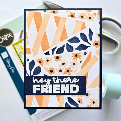 Sizzix - Stacey Park - Stencils - Fragmented Floral 2 10 Sizzix - Stacey Park - Stencils - Fragmented Floral 2