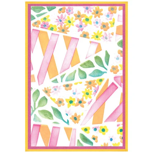 Sizzix - Stacey Park - Stencils - Fragmented Floral 2 3 Sizzix - Stacey Park - Stencils - Fragmented Floral 2