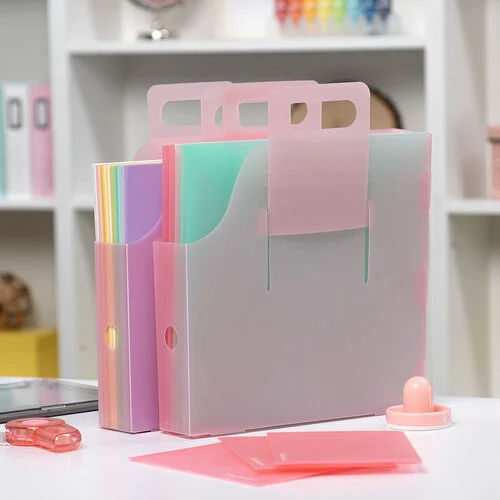 Totally Tiffany - Multicraft Storage System Collection - 12 x 12 Paper Handler - Pink - 3 Pack