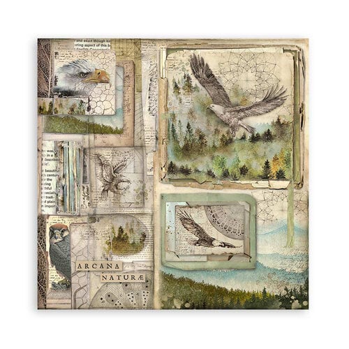 Stamperia - Forest Collection - 12 x 12 Paper Pad - Single Face