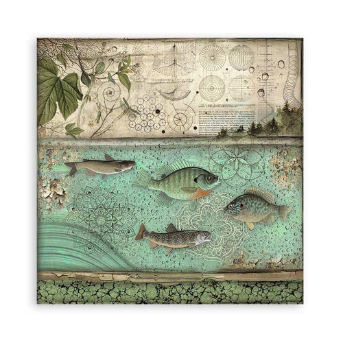 Stamperia - Forest Collection - 12 x 12 Paper Pad - Single Face