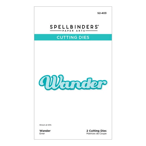 Spellbinders - Storytelling by Spellbinders Collection - Etched Dies - Wander 3 Spellbinders - Storytelling by Spellbinders Collection - Etched Dies - Wander