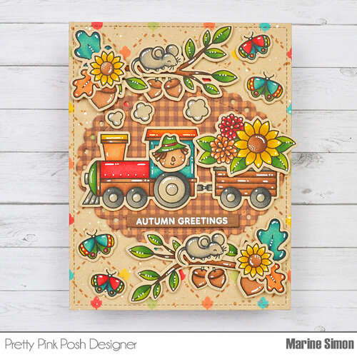 Pretty Pink Posh - Dies - Fall Icons