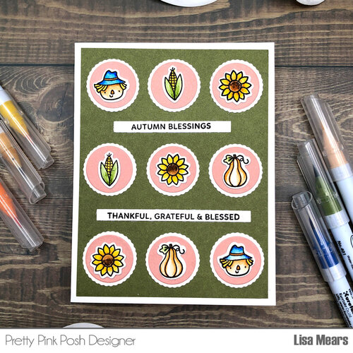 Pretty Pink Posh - Dies - Fall Icons
