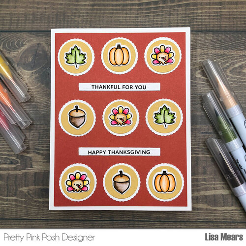 Pretty Pink Posh - Dies - Fall Icons