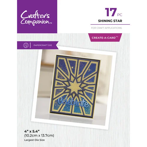 Crafter's Companion - Metal Dies - Shining Star
