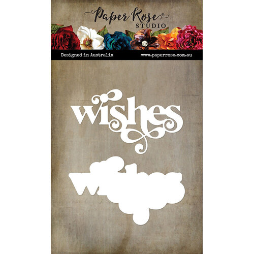 Paper Rose - Dies - Wishes 1 Paper Rose - Dies - Wishes