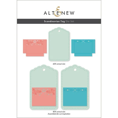 Altenew - Dies - Scandinavian Tag 1 Altenew - Dies - Scandinavian Tag