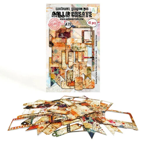 AALL and Create - Ephemera - Nostalgic Brown