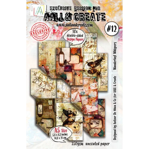 AALL and Create - Design Paper - Wanderlust Whispers