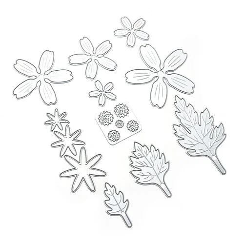Elizabeth Craft Designs - Autumn Harvest Collection - Dies - Florals 31