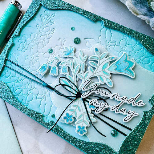 Pinkfresh Studio - Kindness In Bloom Collection - Dies - Always Smiling