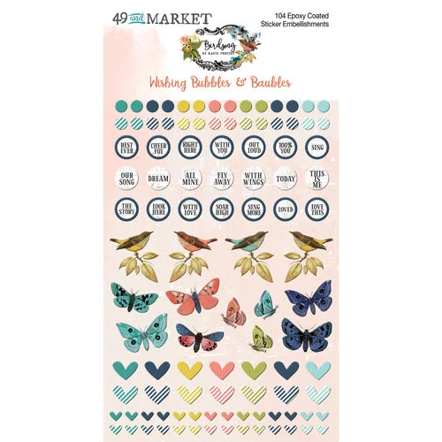 49 and Market - Birdsong Collection - Wishing Bubbles