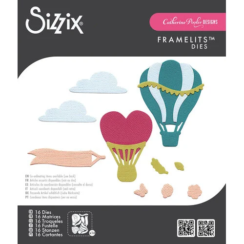 Sizzix - Catherine Pooler Designs - Framelits Dies - Up and Away