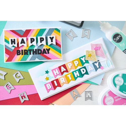 Sizzix - Catherine Pooler Designs - Thinlits Dies - Birthday Bunting