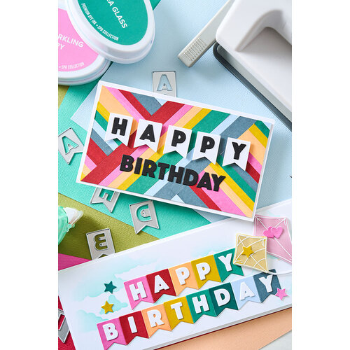 Sizzix - Catherine Pooler Designs - Thinlits Dies - Birthday Bunting
