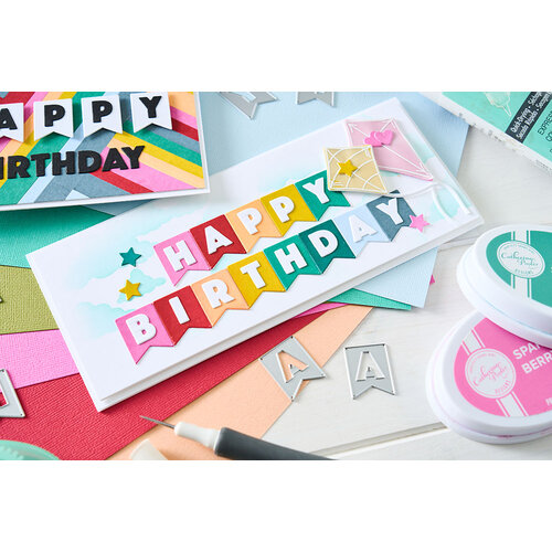 Sizzix - Catherine Pooler Designs - Thinlits Dies - Birthday Bunting