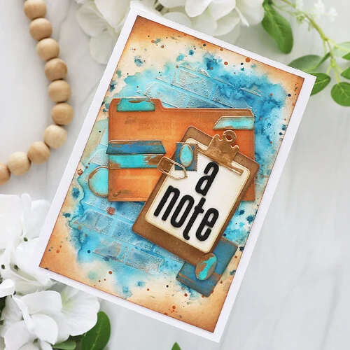 Sizzix - Tim Holtz - Thinlits Dies - Vault Noteworthy 13 Sizzix - Tim Holtz - Thinlits Dies - Vault Noteworthy