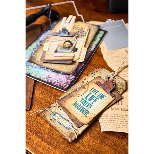 Sizzix - Tim Holtz - Thinlits Dies - Vault Noteworthy 5 Sizzix - Tim Holtz - Thinlits Dies - Vault Noteworthy