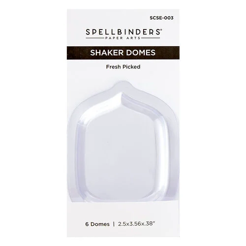 Spellbinders - Cardshoppe Essentials Collection - Shaker Domes - Fresh Picked - 6 Pack 1 Spellbinders - Cardshoppe Essentials Collection - Shaker Domes - Fresh Picked - 6 Pack