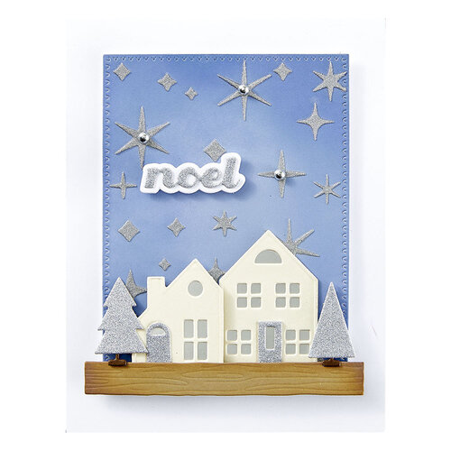 Spellbinders - Simon Hurley - Timeless Trees Collection - Etched Dies - Mantel Village and Decorations 4 Spellbinders - Simon Hurley - Timeless Trees Collection - Etched Dies - Mantel Village and Decorations