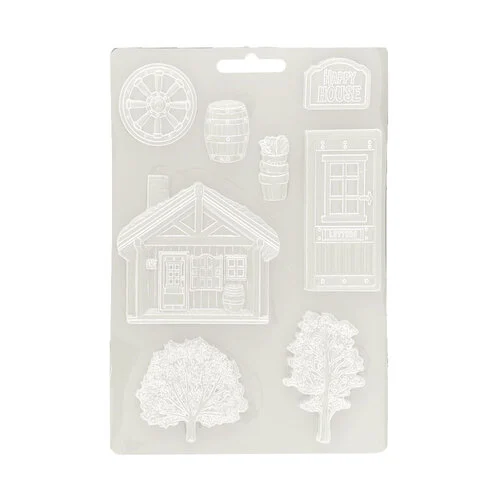 Stamperia - Alterego Collection - Moulds - Cottage 2 Stamperia - Alterego Collection - Moulds - Cottage