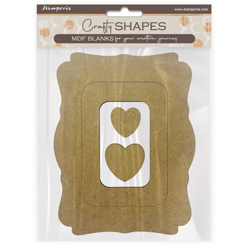 Stamperia - Alterego Collection - Crafty Shapes - Frames and Hearts