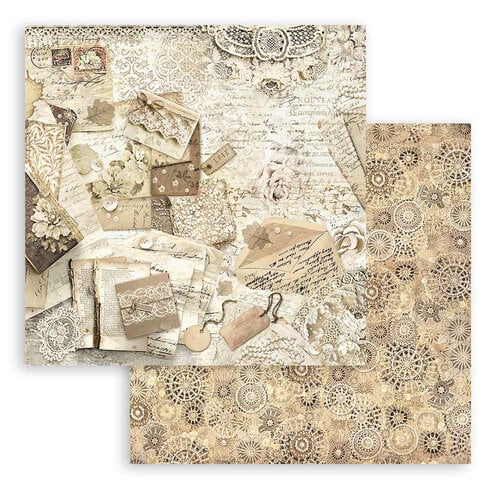Stamperia - Old Lace Collection - 8 x 8 Paper Pad 6 Stamperia - Old Lace Collection - 8 x 8 Paper Pad
