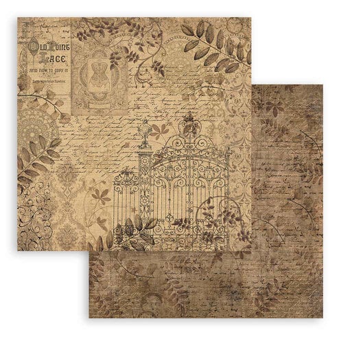 Stamperia - Old Lace Collection - 8 x 8 Paper Pad 8 Stamperia - Old Lace Collection - 8 x 8 Paper Pad