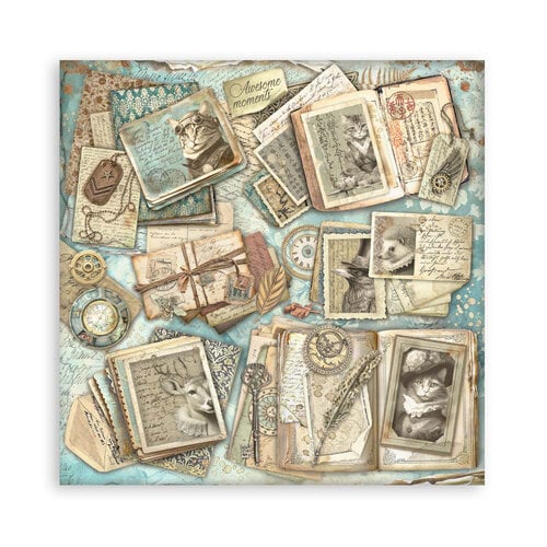 Stamperia - Alterego Collection - 12 x 12 Paper Pad - Single Face