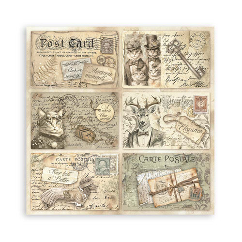 Stamperia - Alterego Collection - 12 x 12 Paper Pad - Single Face