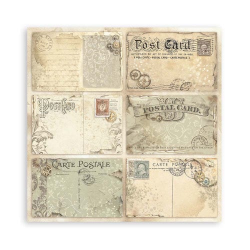 Stamperia - Alterego Collection - 12 x 12 Paper Pad - Single Face