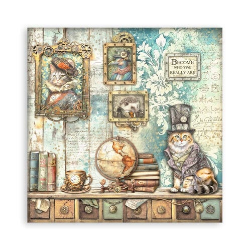 Stamperia - Alterego Collection - 12 x 12 Paper Pad - Single Face