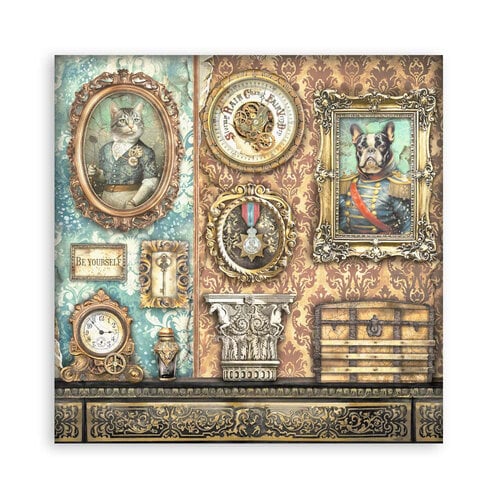Stamperia - Alterego Collection - 12 x 12 Paper Pad - Single Face