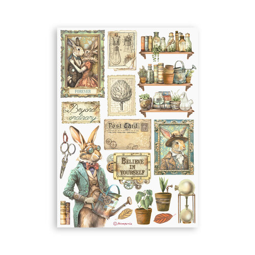 Stamperia - Alterego Collection - Washi Pad - 8 Sheets 4 Stamperia - Alterego Collection - Washi Pad - 8 Sheets